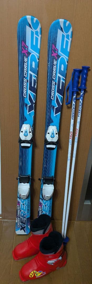 子供用　スキーセット　板118センチ　ブーツ22.5センチ