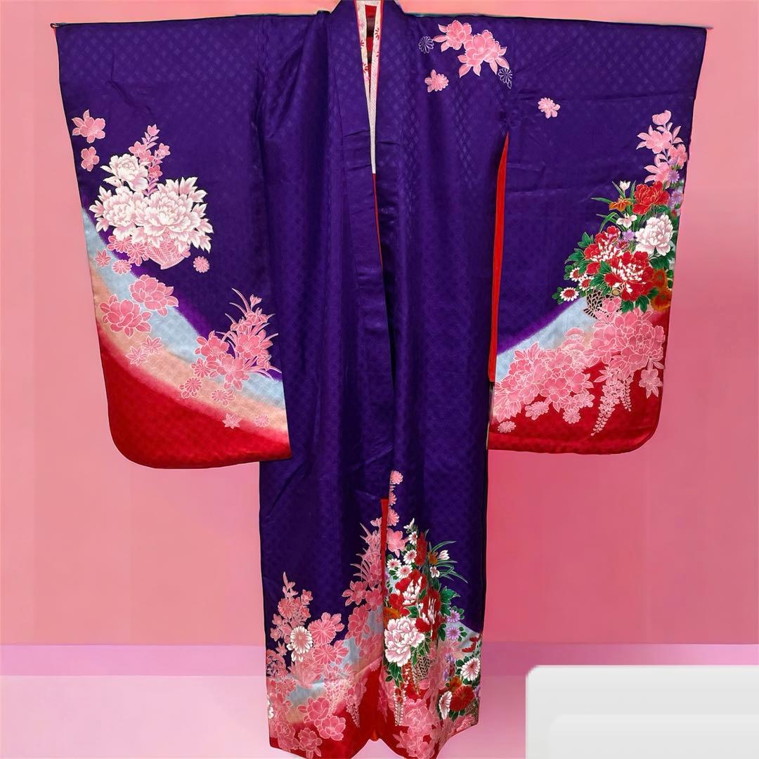 七五三　着物大正ロマン　アンティーク　着物　レトロ　七五三　着物