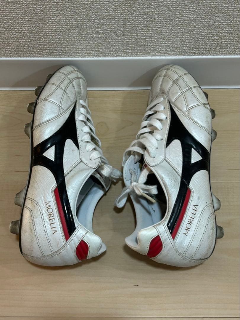 Mizuno Morelia サッカーシューズ ホワイト/ブラック