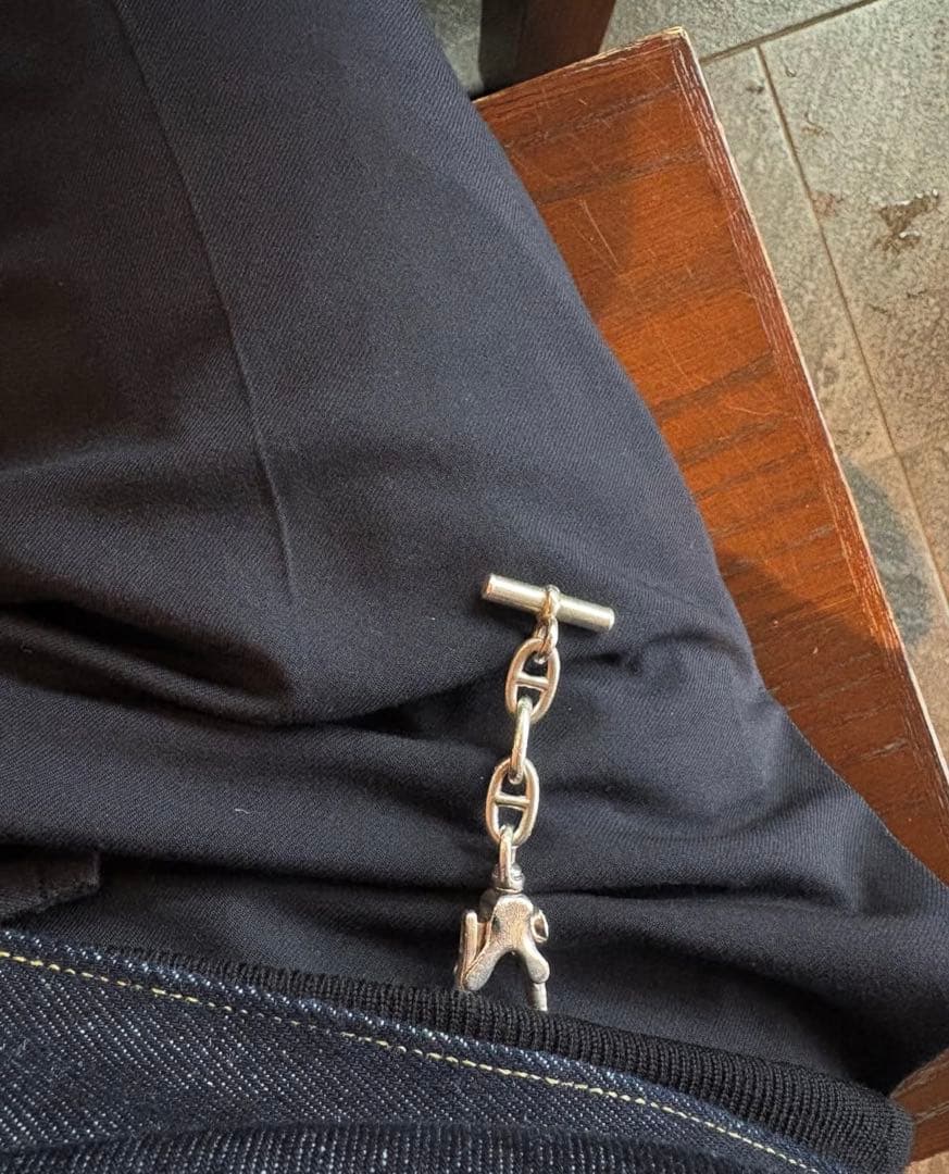 HERMES エルメス シェーヌダンクル キーリング ヴィンテージvintage