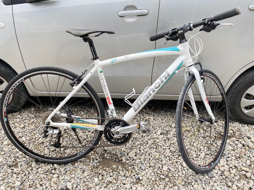 Bianchi sport camaleonte クロスバイク ホワイト