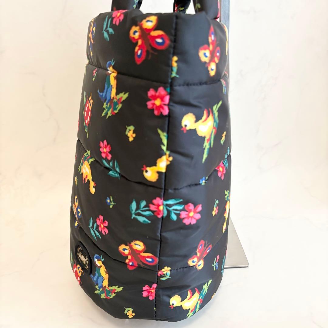 フェイラー ハイジ 黒 エコユース トート バッグ 希少 レア 極美品✨ 中綿