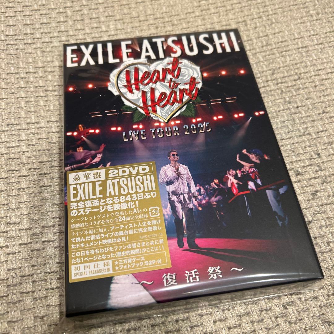 ミュージック ATSUSHI Heart to Heart LIVE TOUR 2025