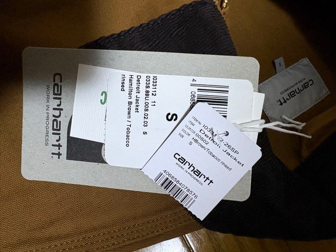 田*で様 Carhartt WIP DETROIT JACKET S