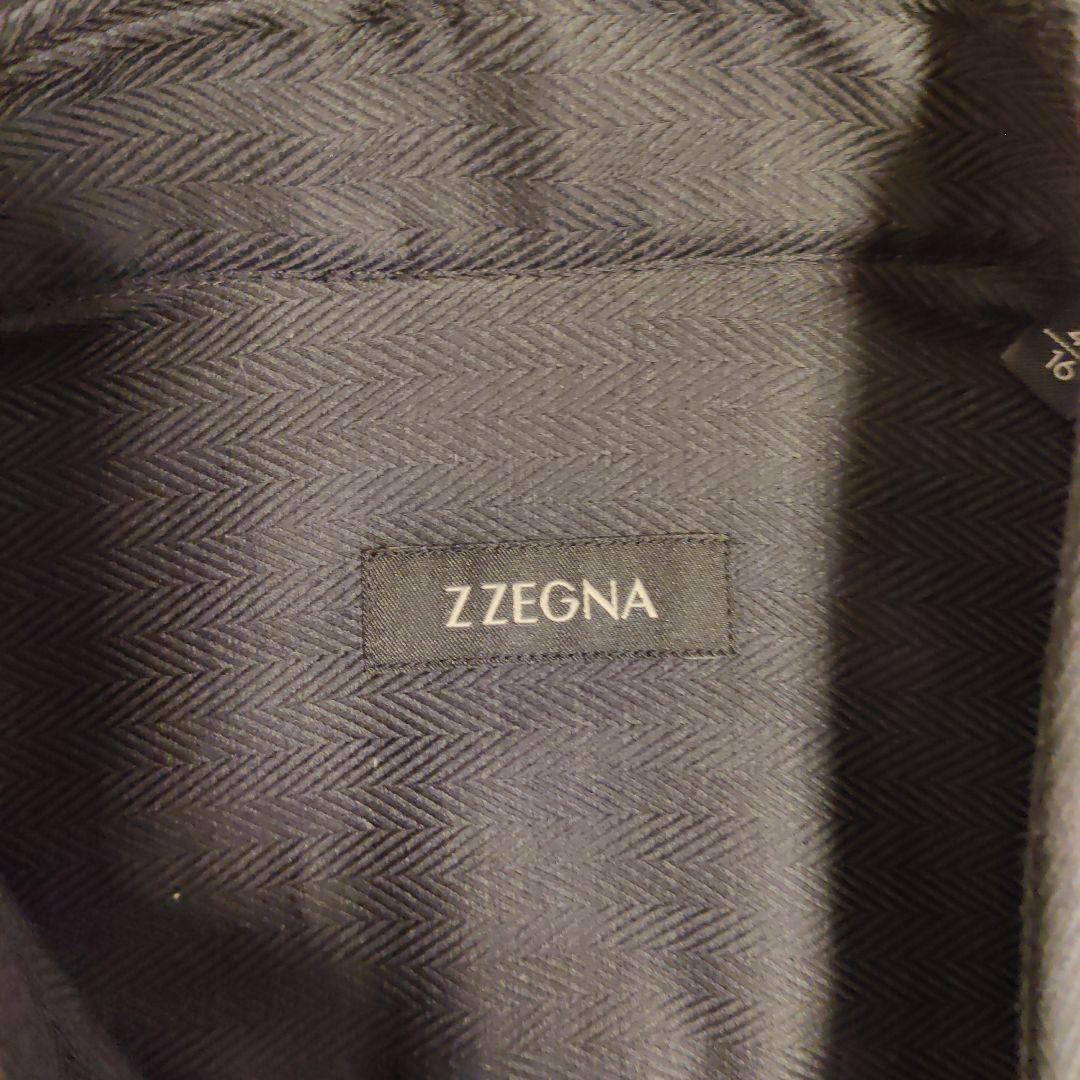 Z ZEGNA ダークグレー 長袖シャツ41