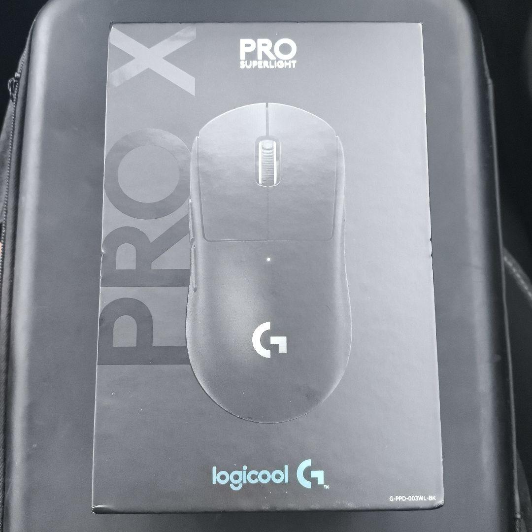 logicool PRO X SUPERLIGHT ブラック 未使用品
