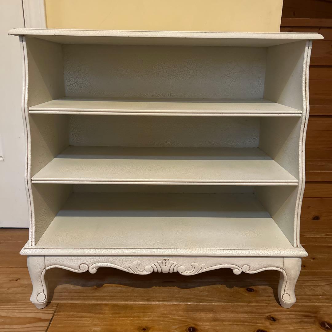 イタリア製　ロココ調　猫脚　アンティーク　 ホワイト