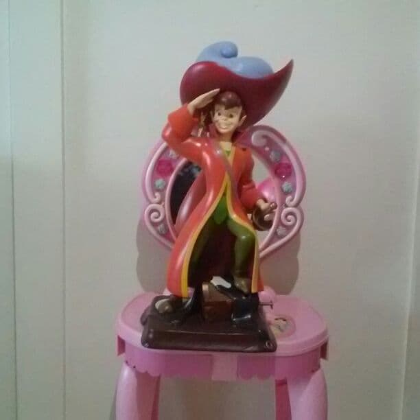 ピーターパンのビッグフィギア(オルゴール)