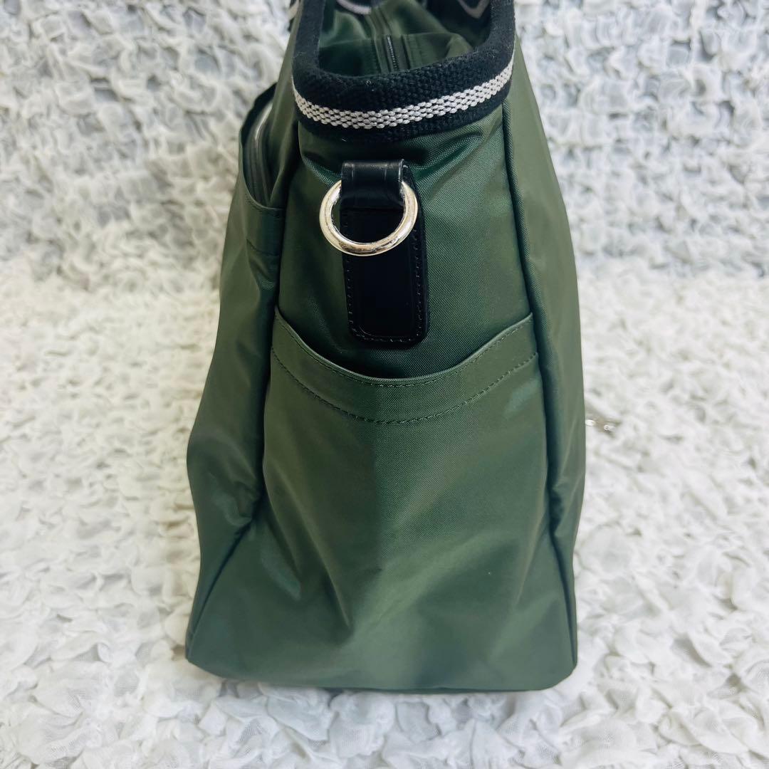 agnes b.アニエスベー ボストンバッグ 大容量 ショルダー2wayナイロン