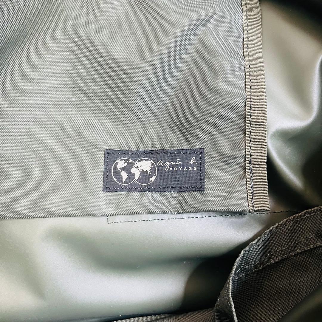 agnes b.アニエスベー ボストンバッグ 大容量 ショルダー2wayナイロン