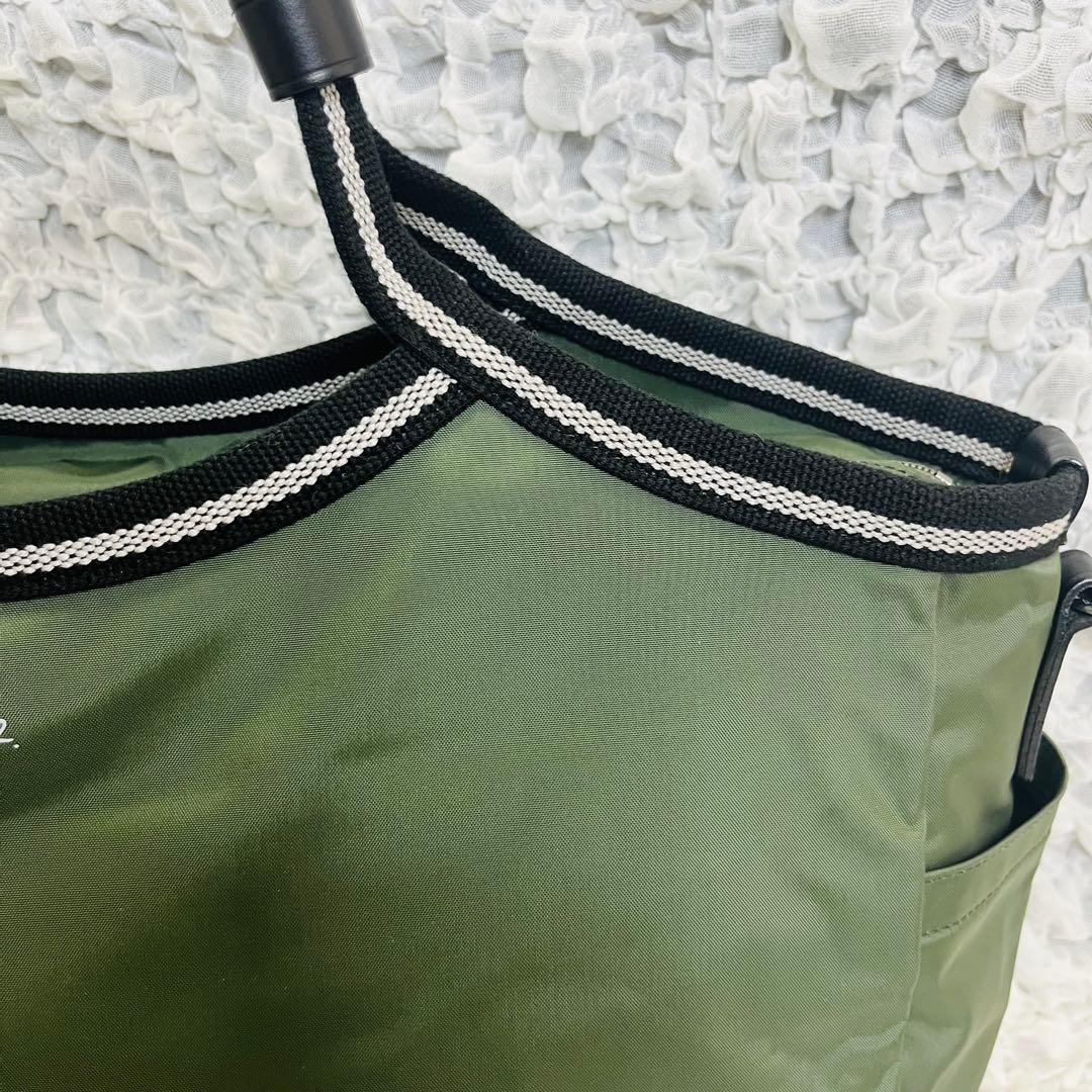 agnes b.アニエスベー ボストンバッグ 大容量 ショルダー2wayナイロン