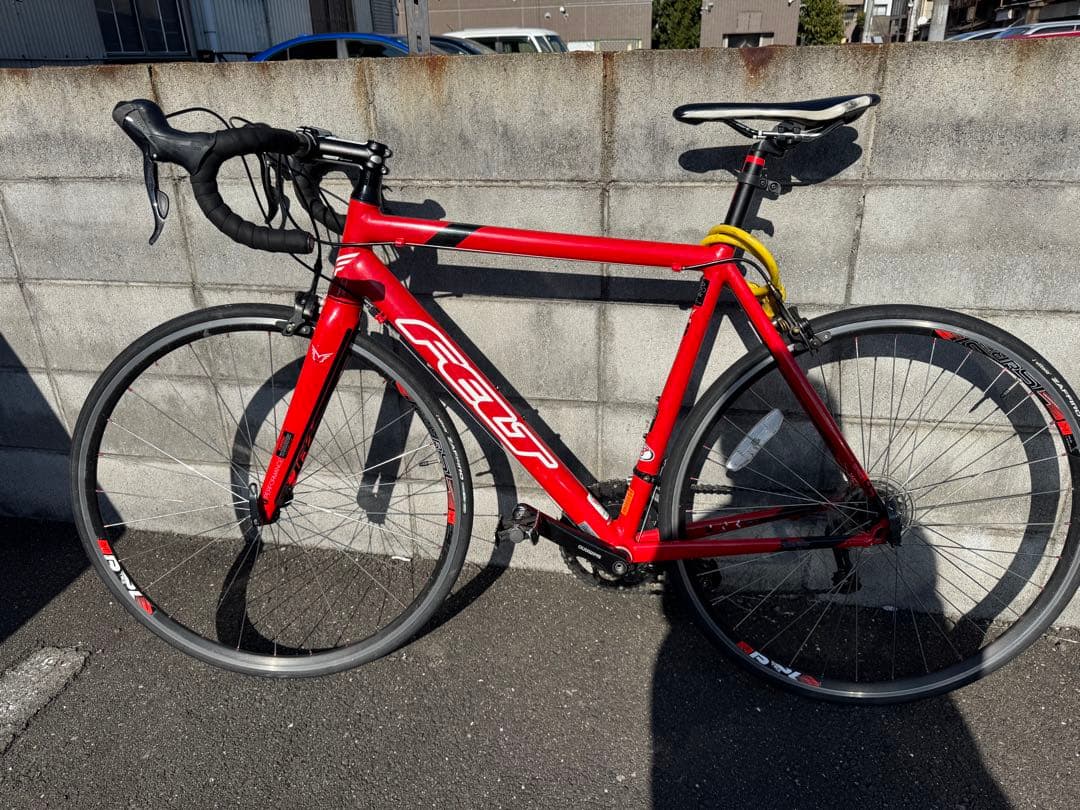 ※限定値下げ12/23まで　ロードバイク　FELT F95 赤　サイズ56