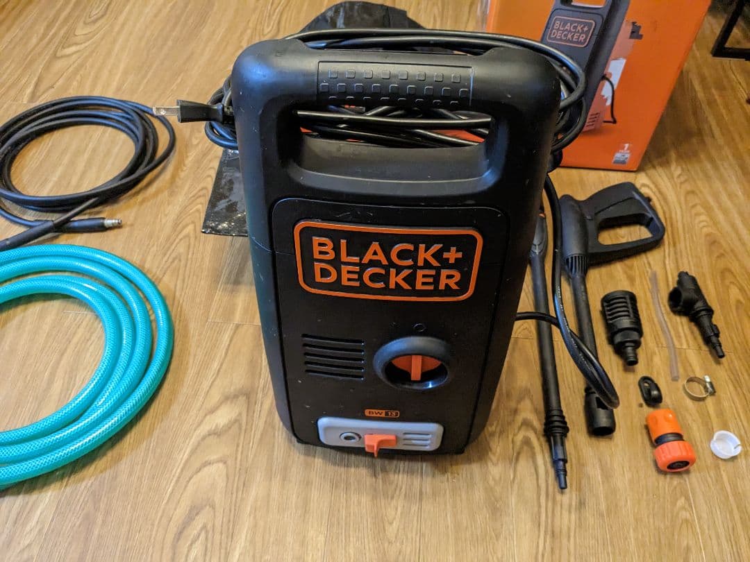 black ＆ decker BW13 高圧洗浄機