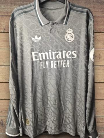 24/25 レアル・マドリード アウェイ 5番 ベリンガム 長袖 ユニフォーム