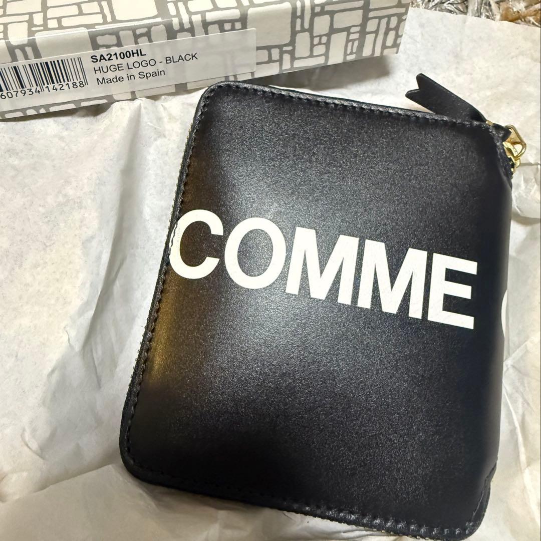 COMME des GARCONS SA2100 HUGELOGO 二つ折り財布