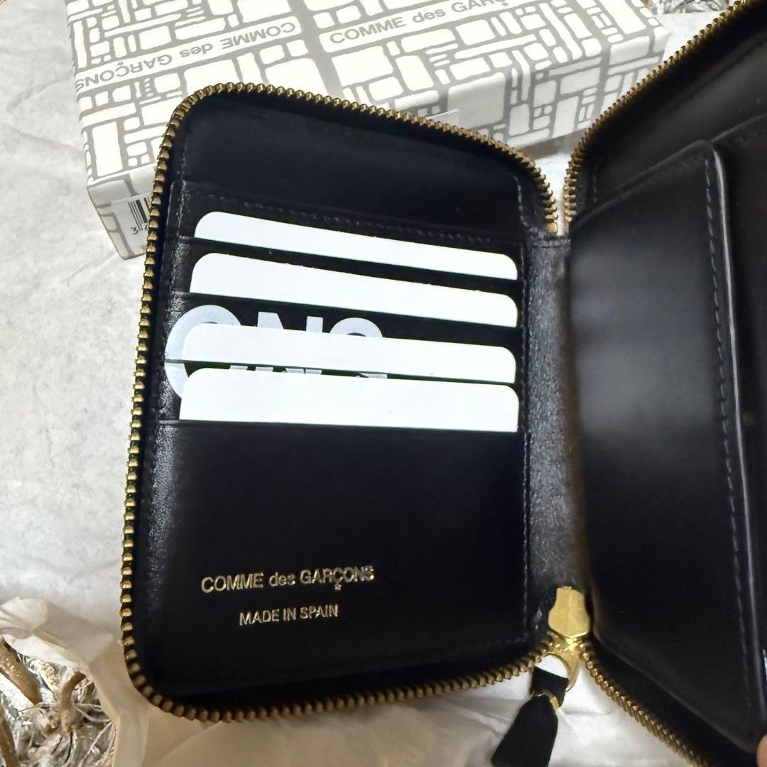 COMME des GARCONS SA2100 HUGELOGO 二つ折り財布