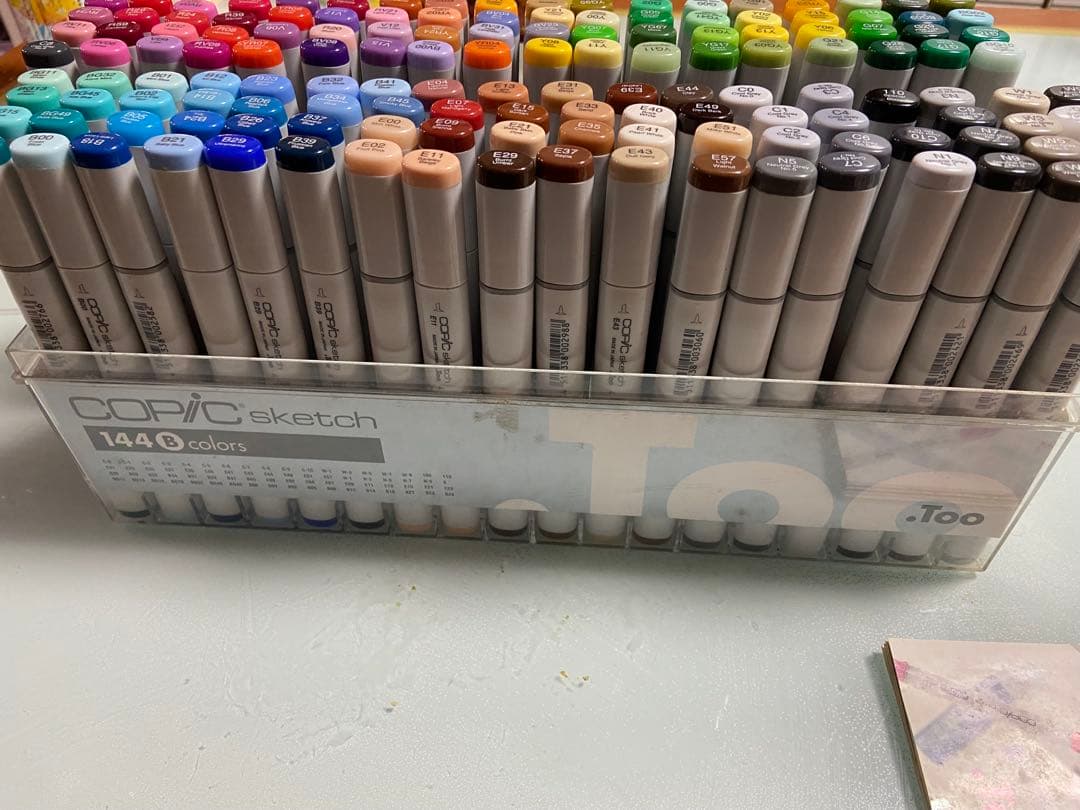 Copic Sketch マーカー 144色セット1本不足