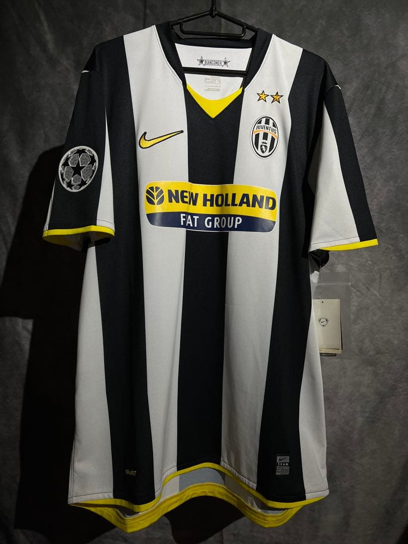 【正規品・タグ付】デル・ピエロ ＃１０ ユヴェントス０９／１０ ＣＬ仕様 (H)