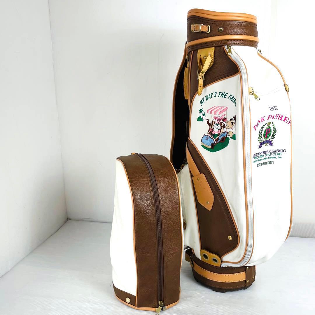 マルマン ピンクパンサー キャディバッグ ゴルフバッグ かわいい