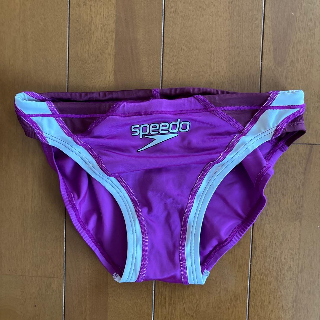 speedo 紫 メンズショートブーン L