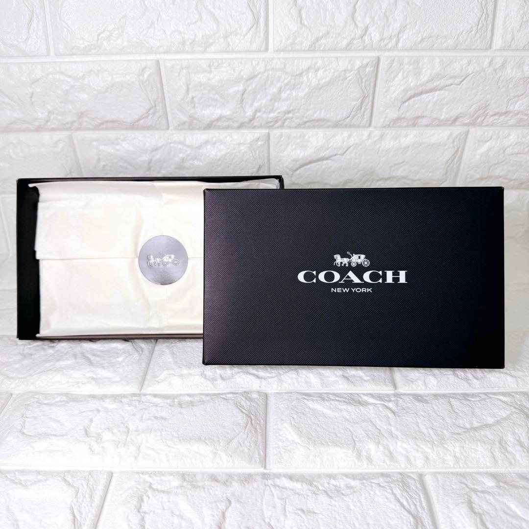 タグ付【未使用】COACH ポーチ シグネチャー ディズニー ドナルド デイジー