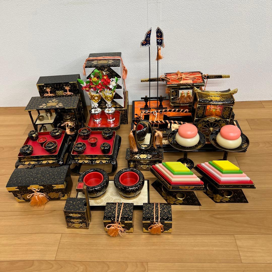 雛人形　桃の節句　雛道具　特大　 特価