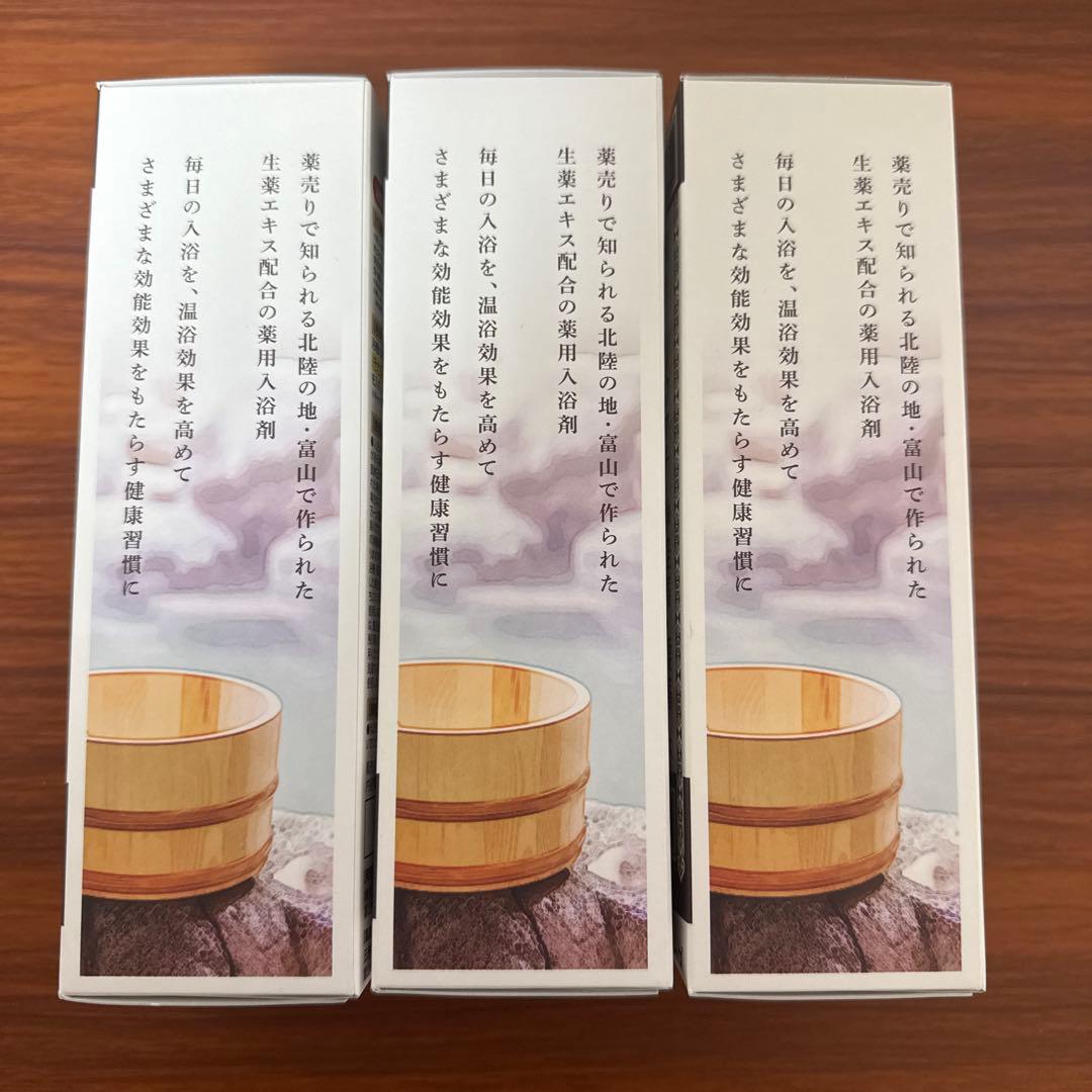 ピノコ⭐︎常備浴 富山常備薬 薬用入浴剤 内容量400mL 3個セット