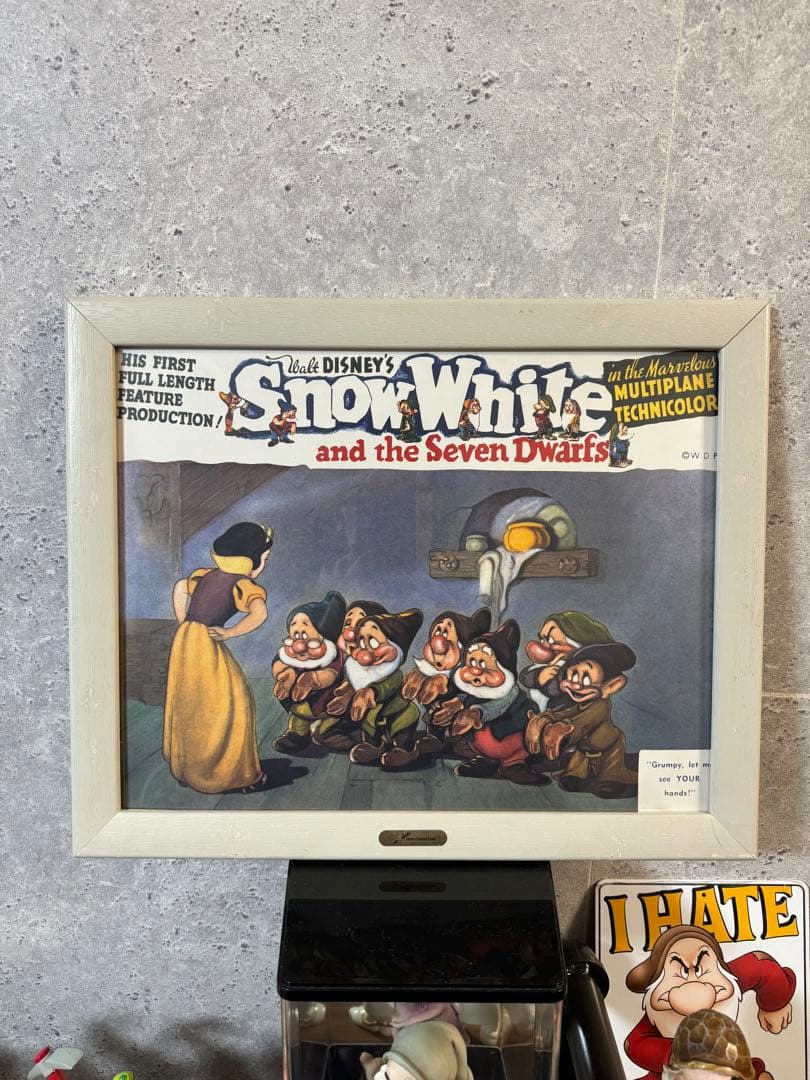 白雪姫と七人の小人 Disney ディズニー 劇場ロビーカード ポスター