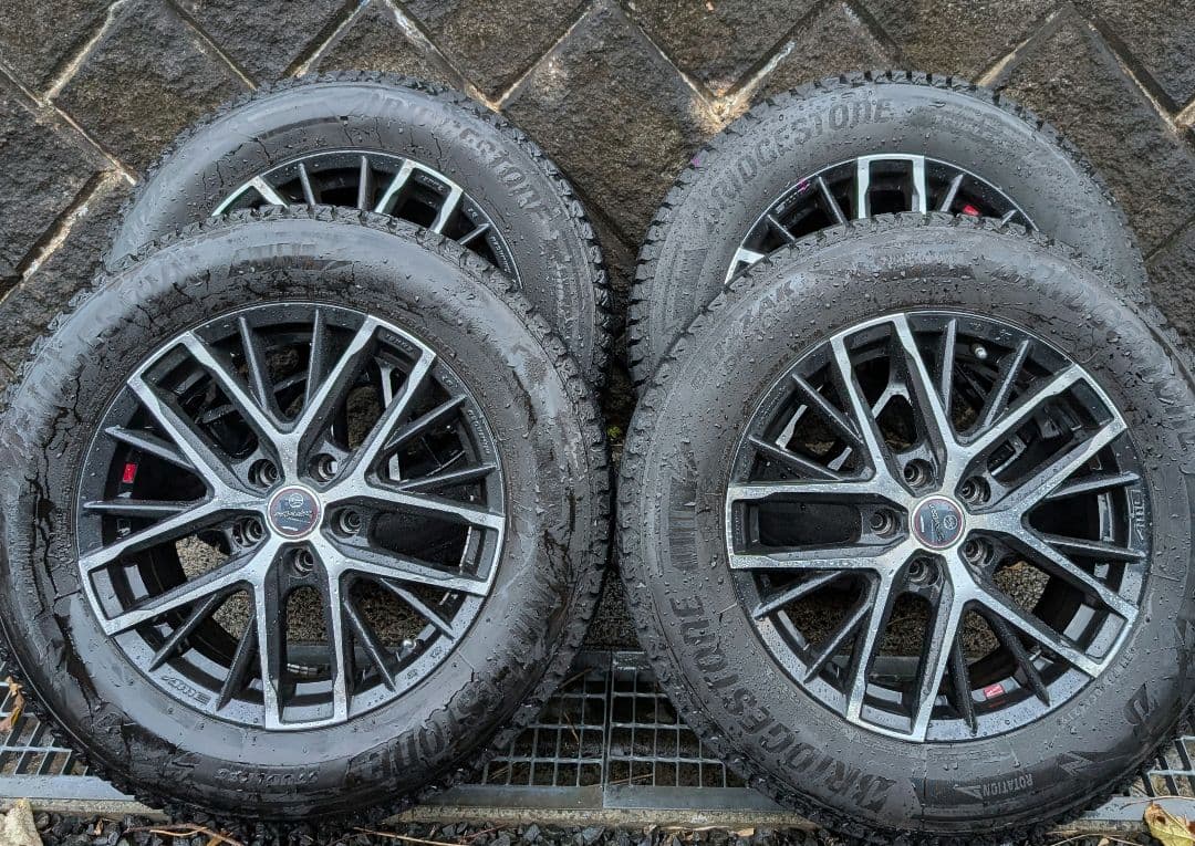 ハリアー 17インチ スタッドレスタイヤセット ブリジストン 225/65r17