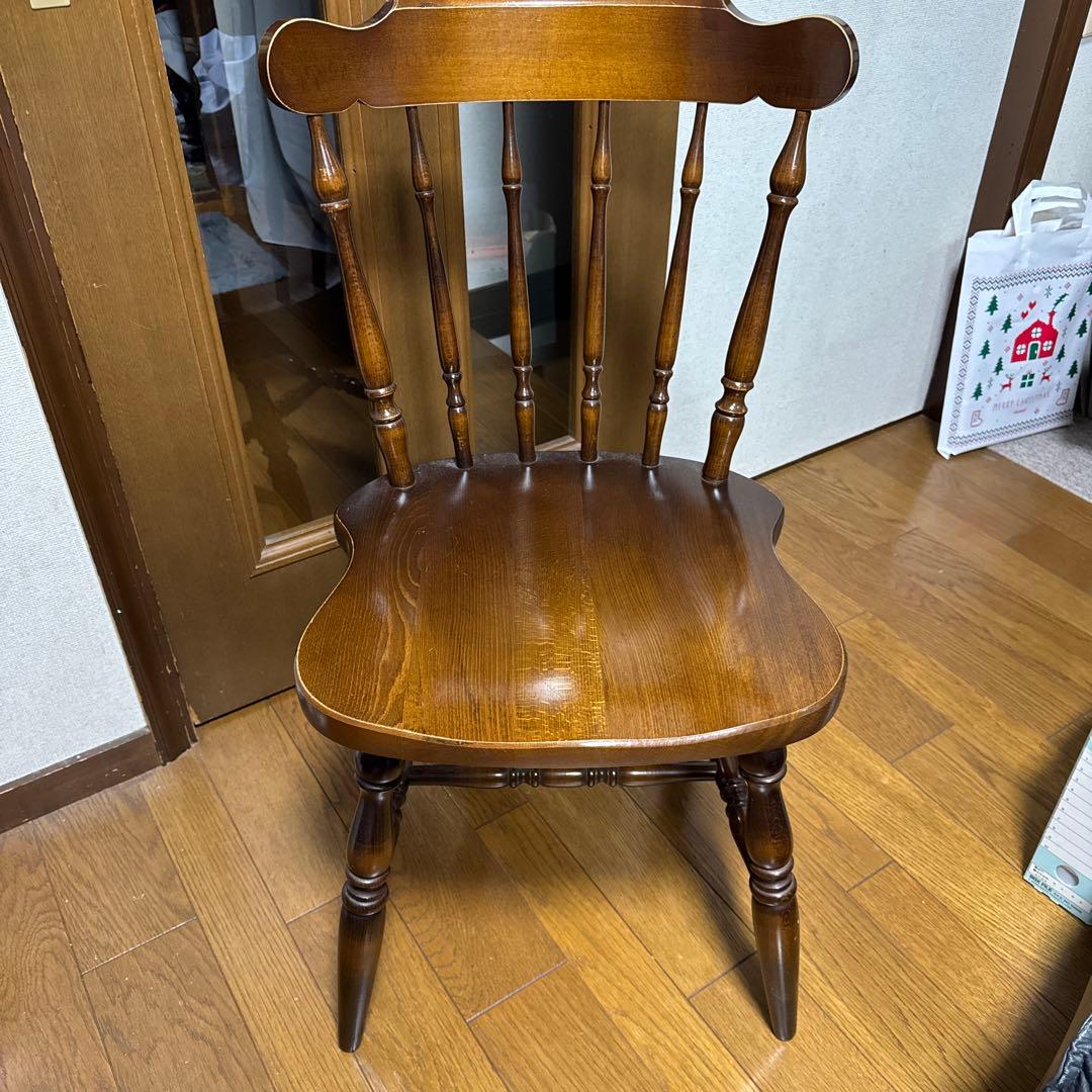 飛騨産業 キツツキマークのウィンザーチェア