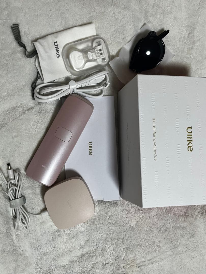 Ulike 脱毛器 ピンク 充実付属品付き