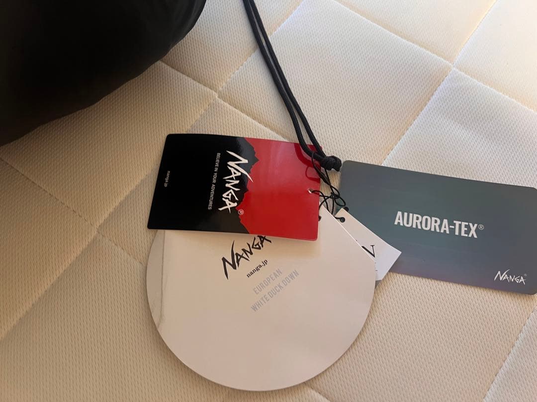 NANGA 600 EURO ブラック 寝袋