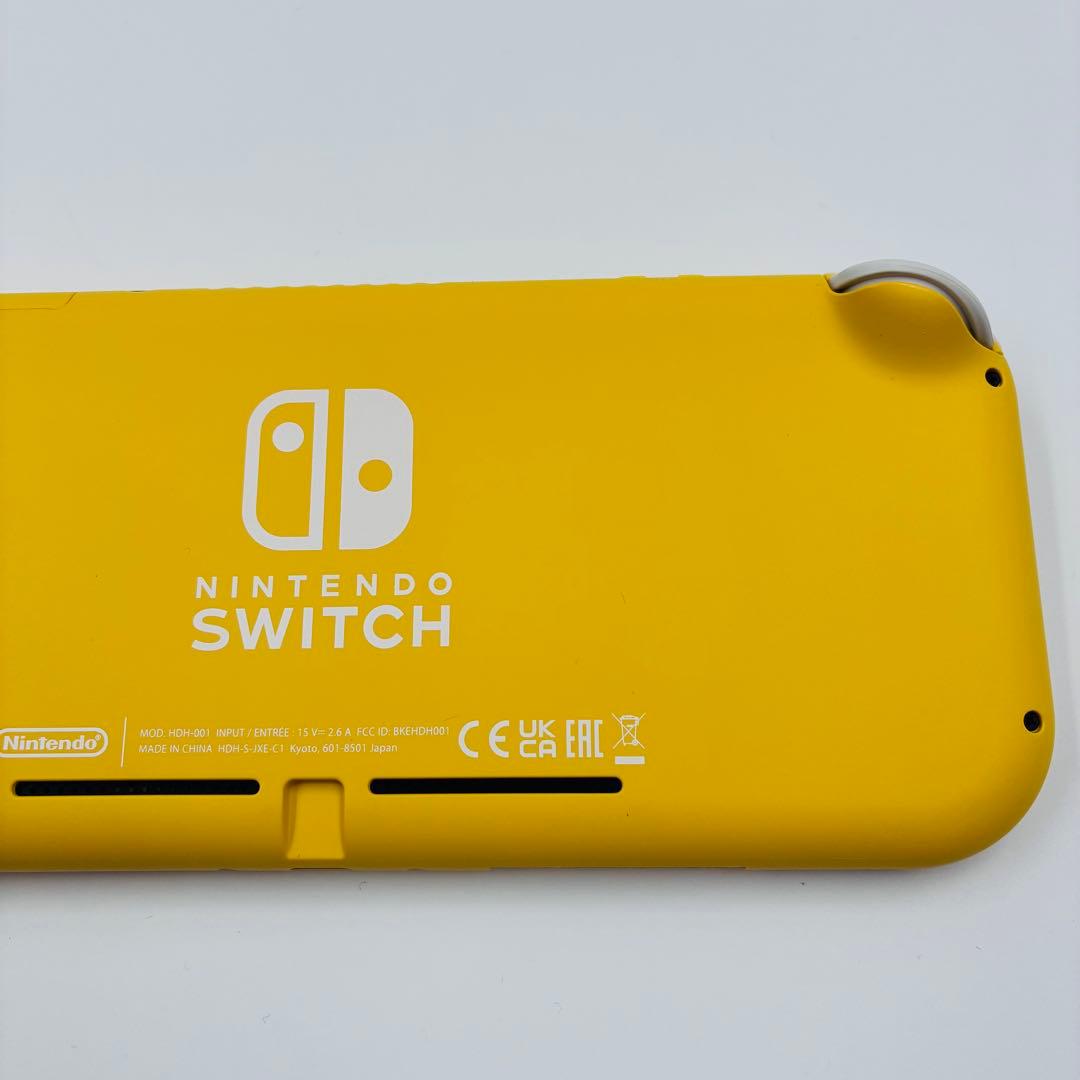 極美品　Nintendo Switch Lite イエロー 本体