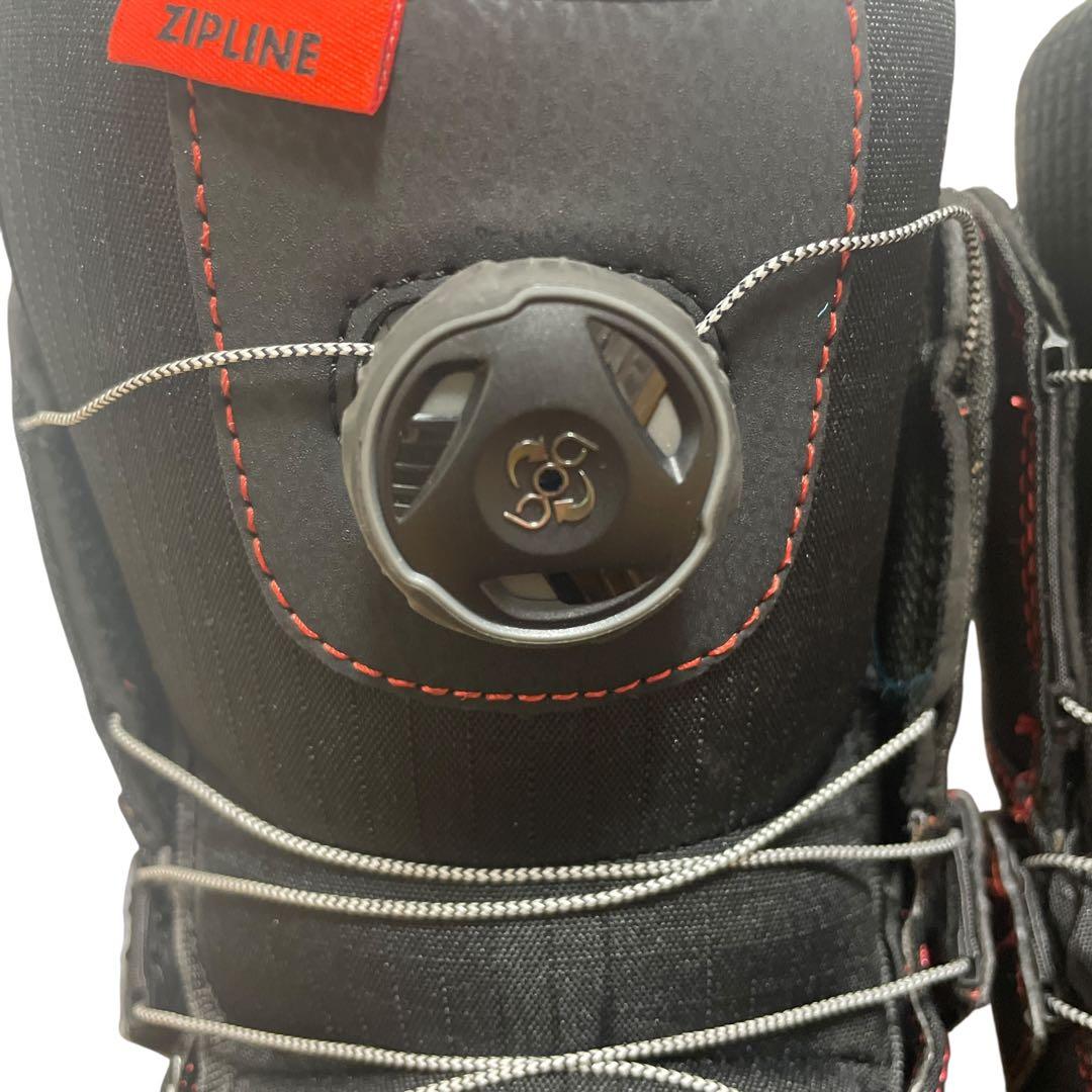 【美品】BURTON ZIPLINE　KIDSブーツ　22cm