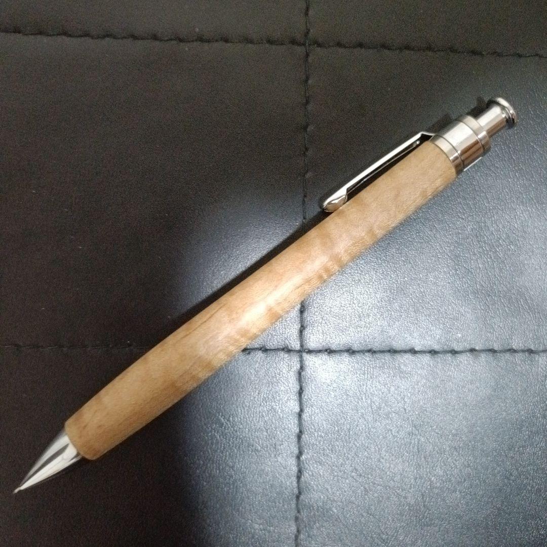 工房楔　楓　縮杢　シャープペンシル
