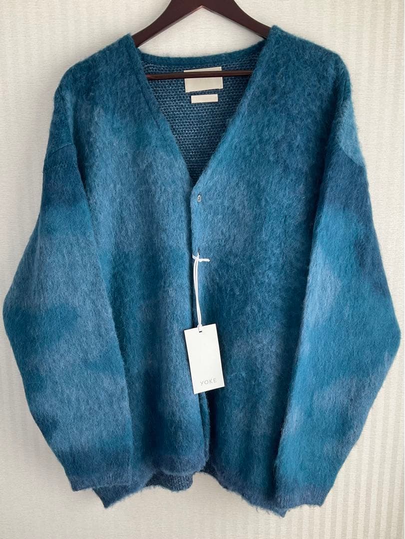 【美品】YOKE / GRADATION JACQUARD CARDIGAN 3