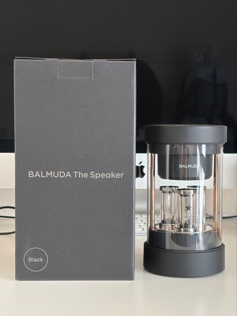 【美品】バルミューダ BALMUDA The Speaker BLACK