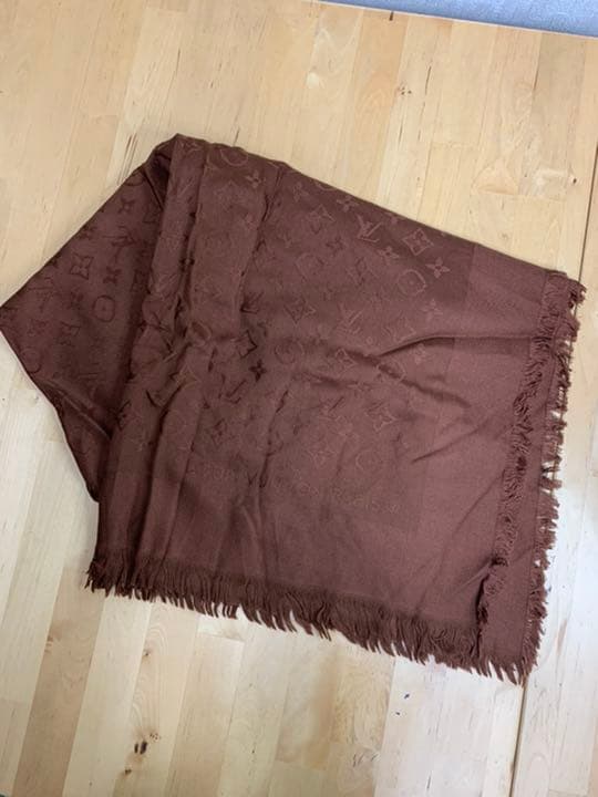 【専用】ルイヴィトン　大判ストール　茶