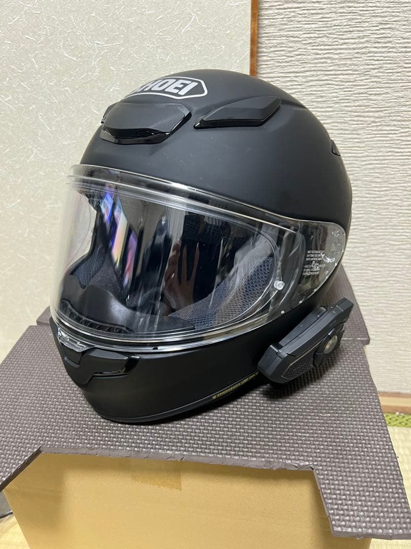SHOEI Z-8 SENA30K スモークシールド付き