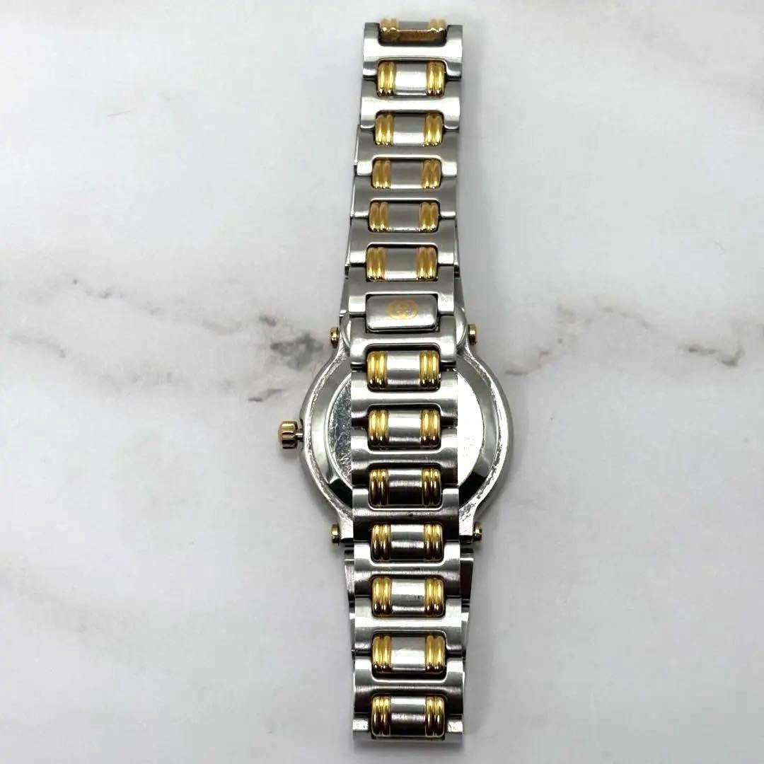 美品 GUCCI グッチ 腕時計 9000L デイト 稼働品 コンビ レディース