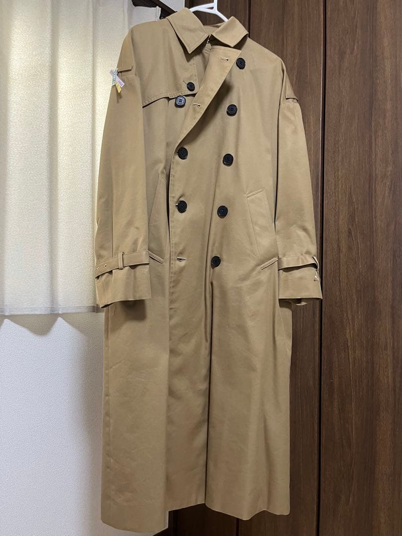 HYKE TRENCH COAT BIG FIT トレンチコート　ビッグフィット