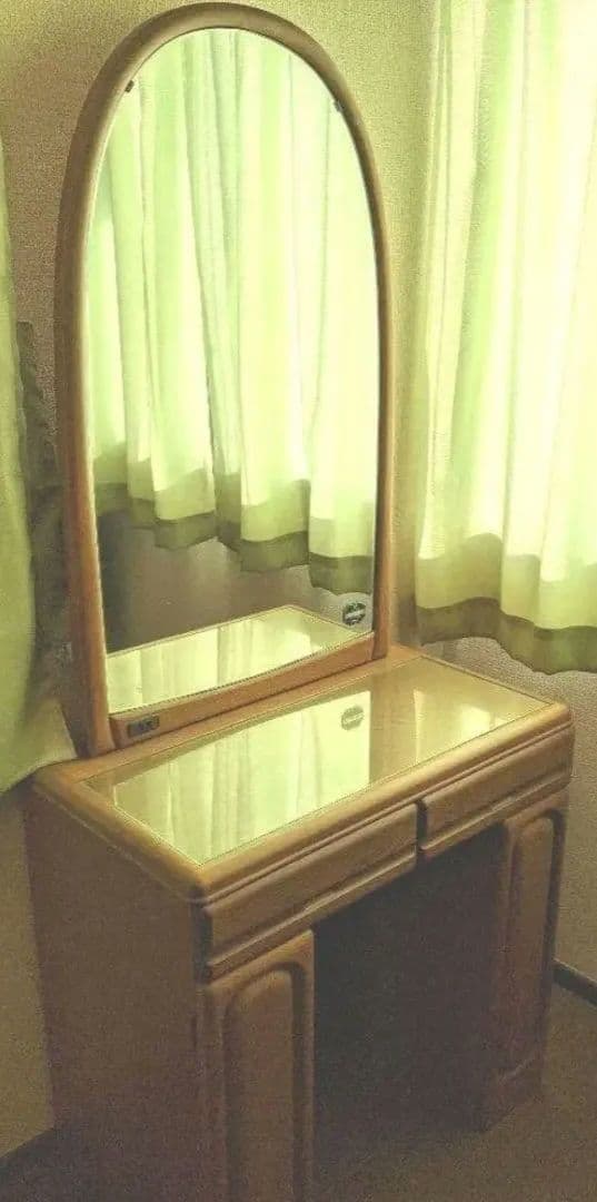 【本日限り】ドレッサー 鏡 引き出し 収納 アンティーク 化粧台