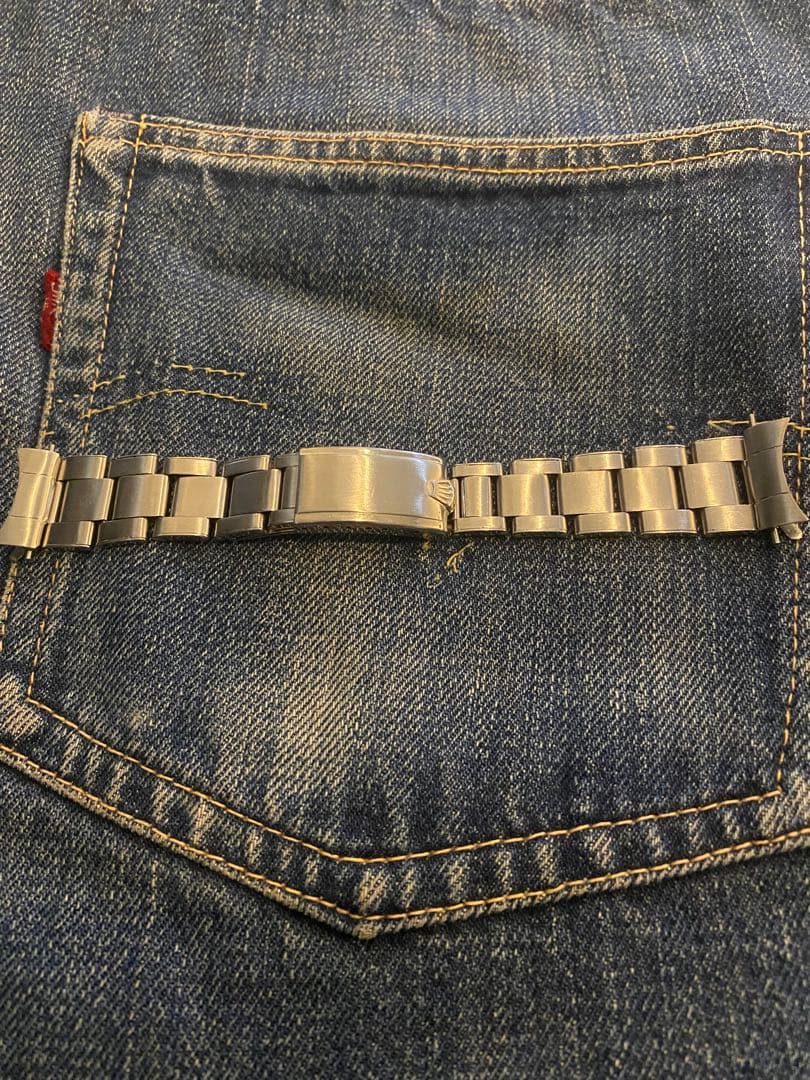 ヴィンテージ スイスリベットブレス7206 FF80 サブマリーナ　GMT