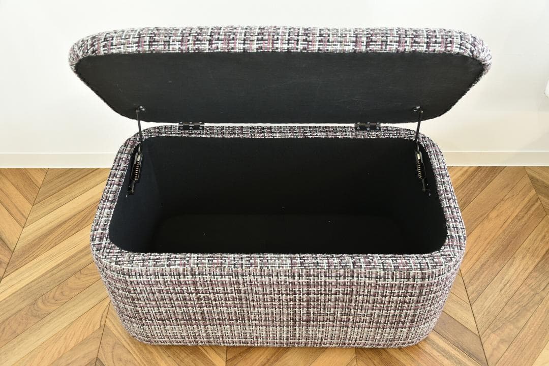 GRT ST　収納スツール　76㎝　チェック