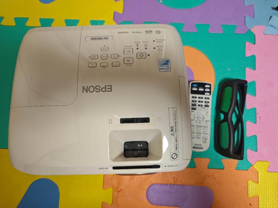 美品 EPSON エプソン ホームプロジェクター EH-TW5350 3D