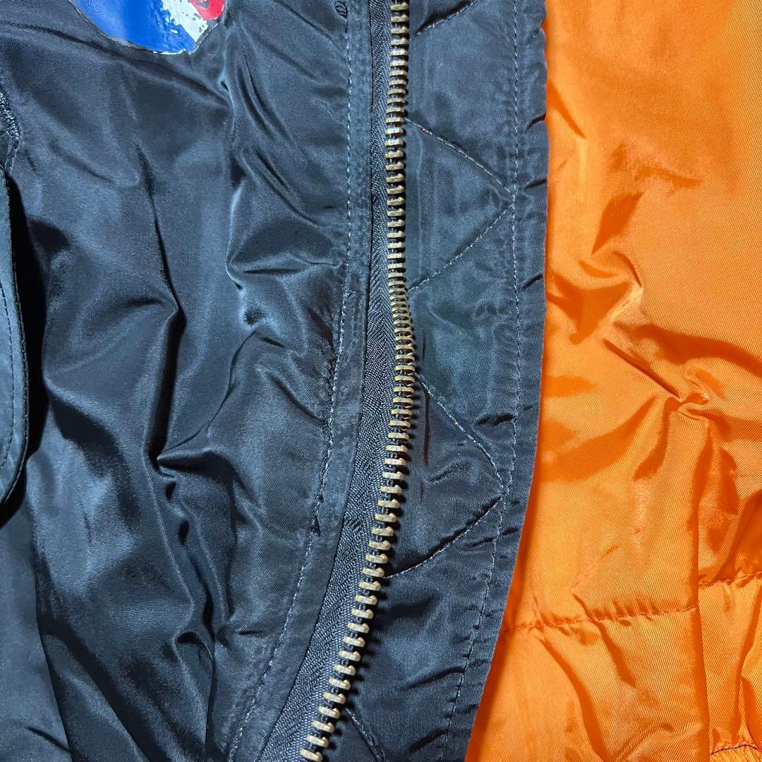 Worlds End × ALPHA ワールズエンド アルファ MA-1