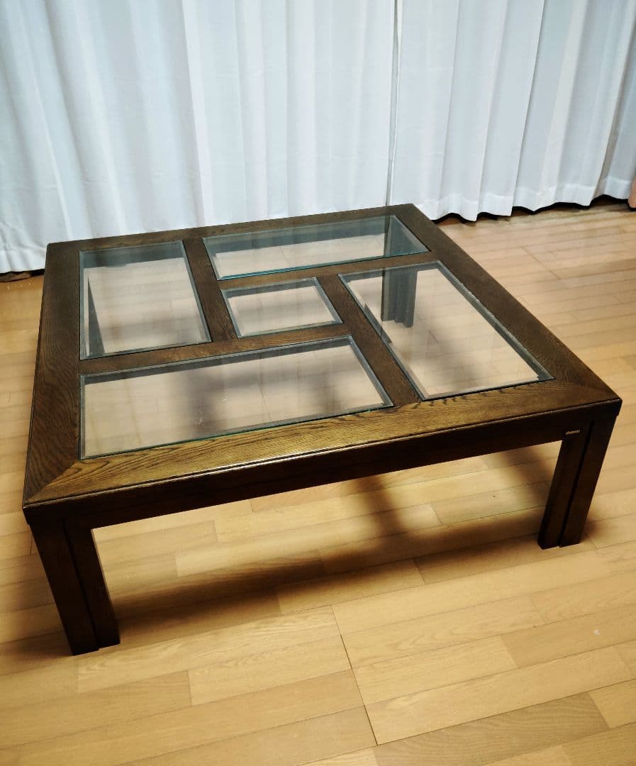 カリモク domani ドマーニ モーガントン ガラス テーブル