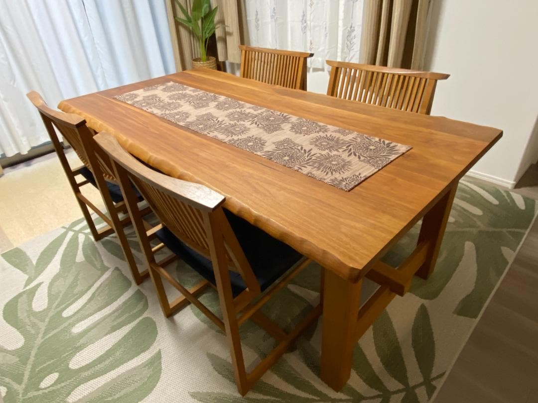 飛騨家具 ダイニングテーブル セット 高山ウッドワークス　アジアン