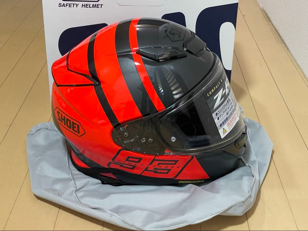 新品　未使用品　SHOEI Z-8 MM93 フルフェイスヘルメット