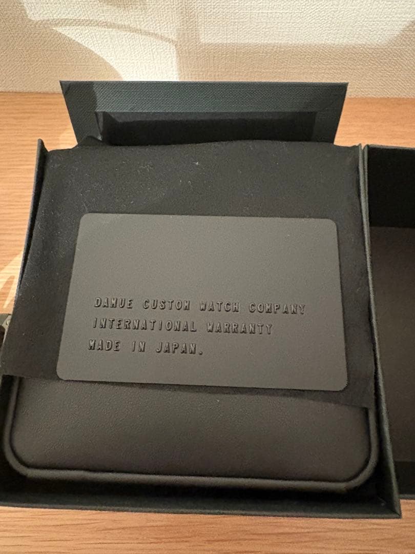 美品　DAMUE ダミュー Ti-56 時計　チタン　シリアル1桁台